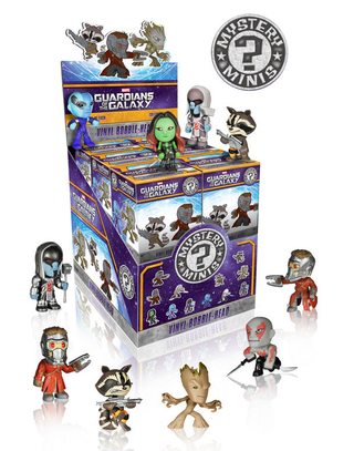 Illustration for article titled Guardians Of The Galaxy Funko Mystery Minis
